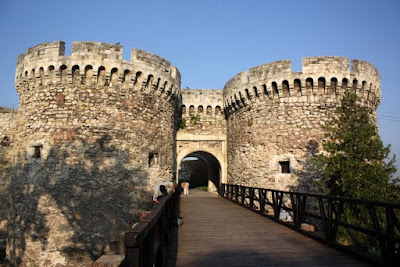 Kalemegdan Castle in Belgrade Serbia