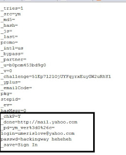 Hack yahoo with fake page Yahoo Phishing/  Fake+log