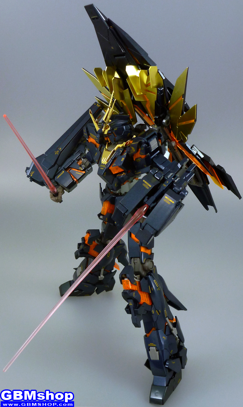 Gundam Fix Figuration METAL COMPOSITE #1011 RX-0 Unicorn Gundam 02 Banshee + Bandai 1/100 MG RX-0[N] Unicorn Gundam 02 Banshee Norn Full Armed Banshee