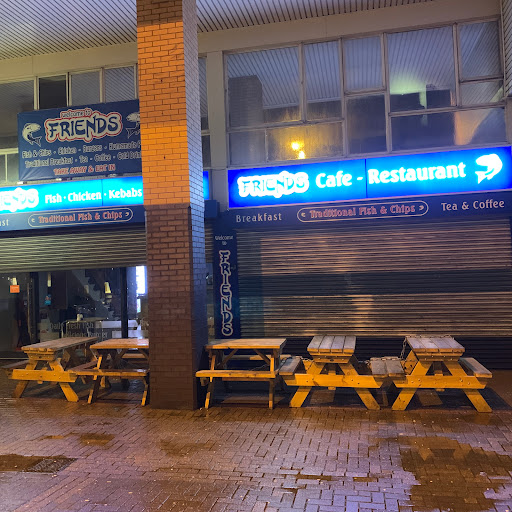 Friends Cafe and Fish Bar logo