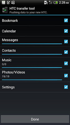 ＊簡單轉移手機資料到HTC新手機上：HTC 傳輸工具 (Android App) 4