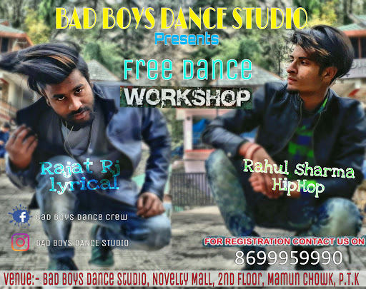 BAD BOYS DANCE STUDIO, Mandi-Pathankot Rd, Mamun, Punjab 145001, India, Fitness_Centre, state PB