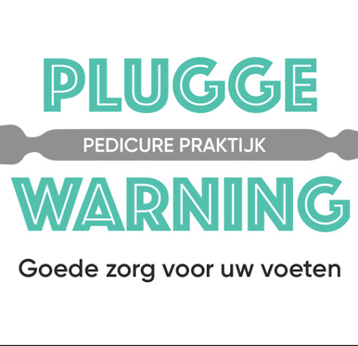 Pedicure Praktijk Plugge Warning logo