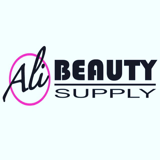 Ali beauty supply and salon logo