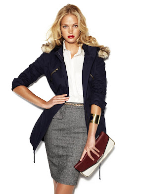 Erin Heatherton - BlancoSuite, campaña otoño invierno 2012