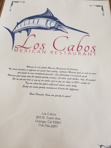 Mexican Restaurant «Los Cabos Mexican Restaurant», reviews and photos, 843 N Tustin St, Orange, CA 92867, USA