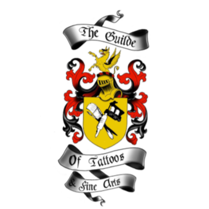 The Guild of Tattoos and Fine Art logo
