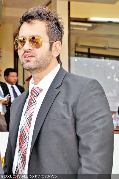 Rashid at Hyderabad Derby 2013, held in the city recently.