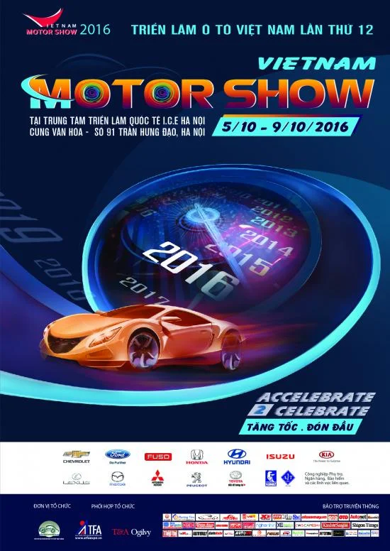Vietnam Motor Show 2016 hứa hẹn sẽ đầy hoành tráng