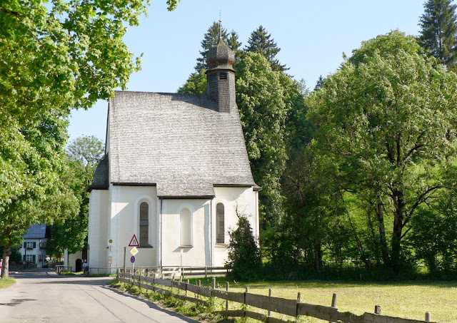 Wandern Oberstdorf Lorettokapelle Allgäu Loettostraße