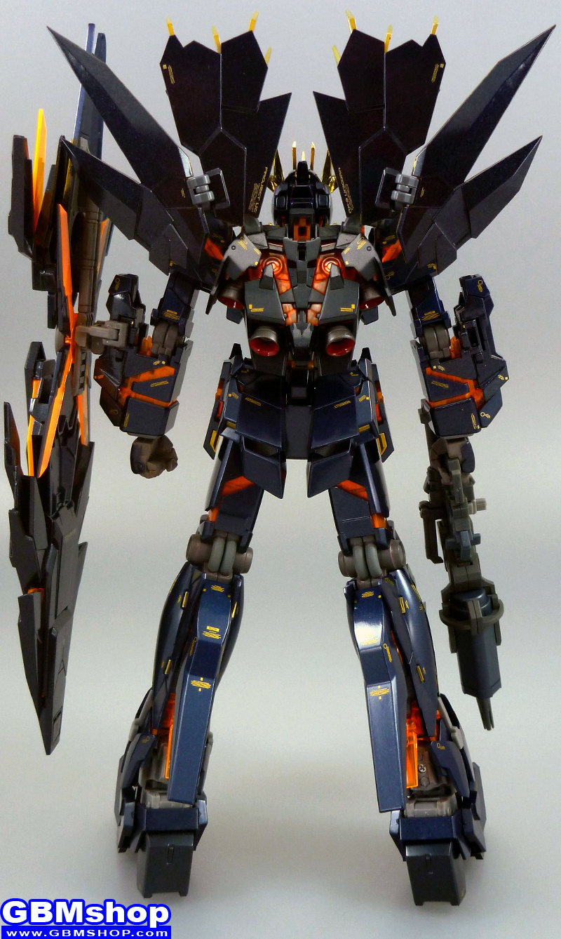 Gundam Fix Figuration METAL COMPOSITE #1011 RX-0 Unicorn Gundam 02 Banshee + Bandai 1/100 MG RX-0[N] Unicorn Gundam 02 Banshee Norn Full Armed Banshee