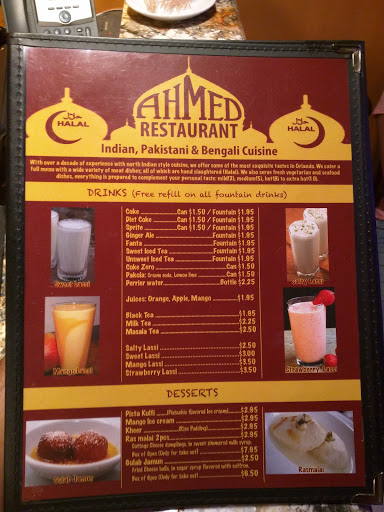 Indian Restaurant «Ahmed Indian Restaurant UCF», reviews and photos, 10042 University Blvd, Orlando, FL 32817, USA