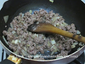 Resep Martabak Tahu, Daging Cincang JTT