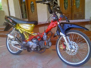 Jupiter Z Modifikasi Racing Look