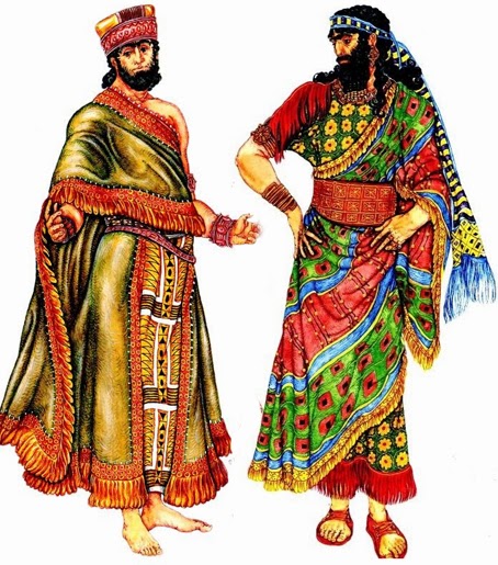 Ассирийский царь и вельможа