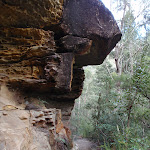 Rock formation above track (147042)