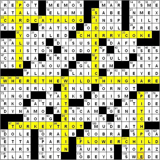 Director ephron crossword puzzle clue