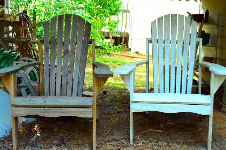 My New Old Adirondack Chairs Designocd
