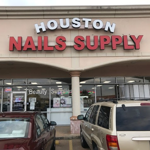 Houston Nails Supply logo
