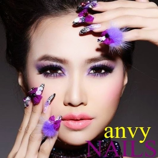 Anvy Nails logo