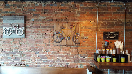 Coffee Shop «Too Tired Bike & Bean», reviews and photos, 250 Spring St, Jeffersonville, IN 47130, USA