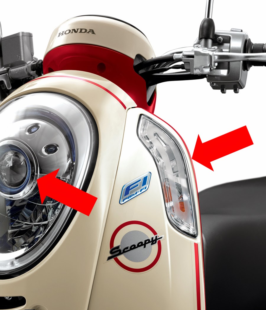 Honda Scoopy  Fi  Modifikasi  Thecitycyclist