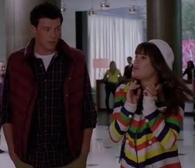 Glee Rachel and Finn New York (Season 2 Episode 22)  Sticker for