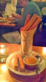 Park Kitchen's Chickpea fries with pumpkin ketchup