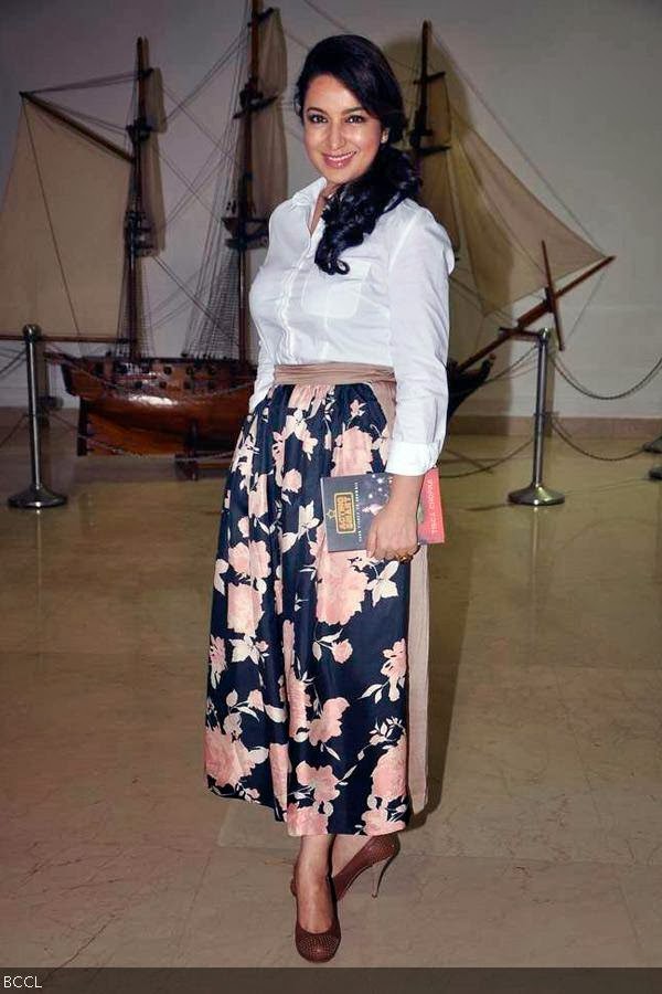 Tisca Chopra during the launch of her book, Acting Smart: Your Ticket to Showbiz, held at the second edition of India Non-Fiction Festival, in Mumbai, on January 26, 2014. (Pic: Viral Bhayani)