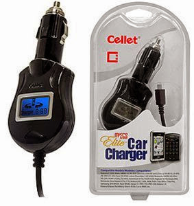  Elite LCD Car Charger For Blackberry Curve 8530