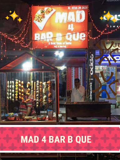 Mad 4 bar b que, 111, Friends Enclave Rd, Sector 29, Faridabad, Haryana 121008, India, Restaurant, state HR