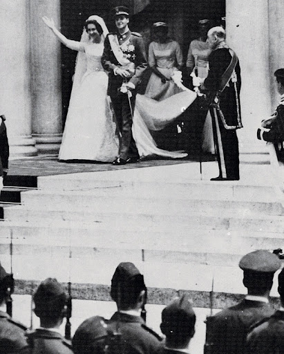 Boda de los reyes de España Juan Carlos y Sofía Bodareal1962_24