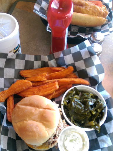 Barbecue Restaurant «Bubba-N-Franks Smokehouse», reviews and photos, 229 Floyd Thompson Dr, Hampton, VA 23666, USA