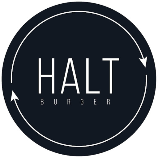 halt burger logo