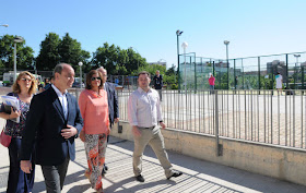 Inverrsión en zonas verdes, eficiencia energética y asfaltado del distrito Salamanca en 2014