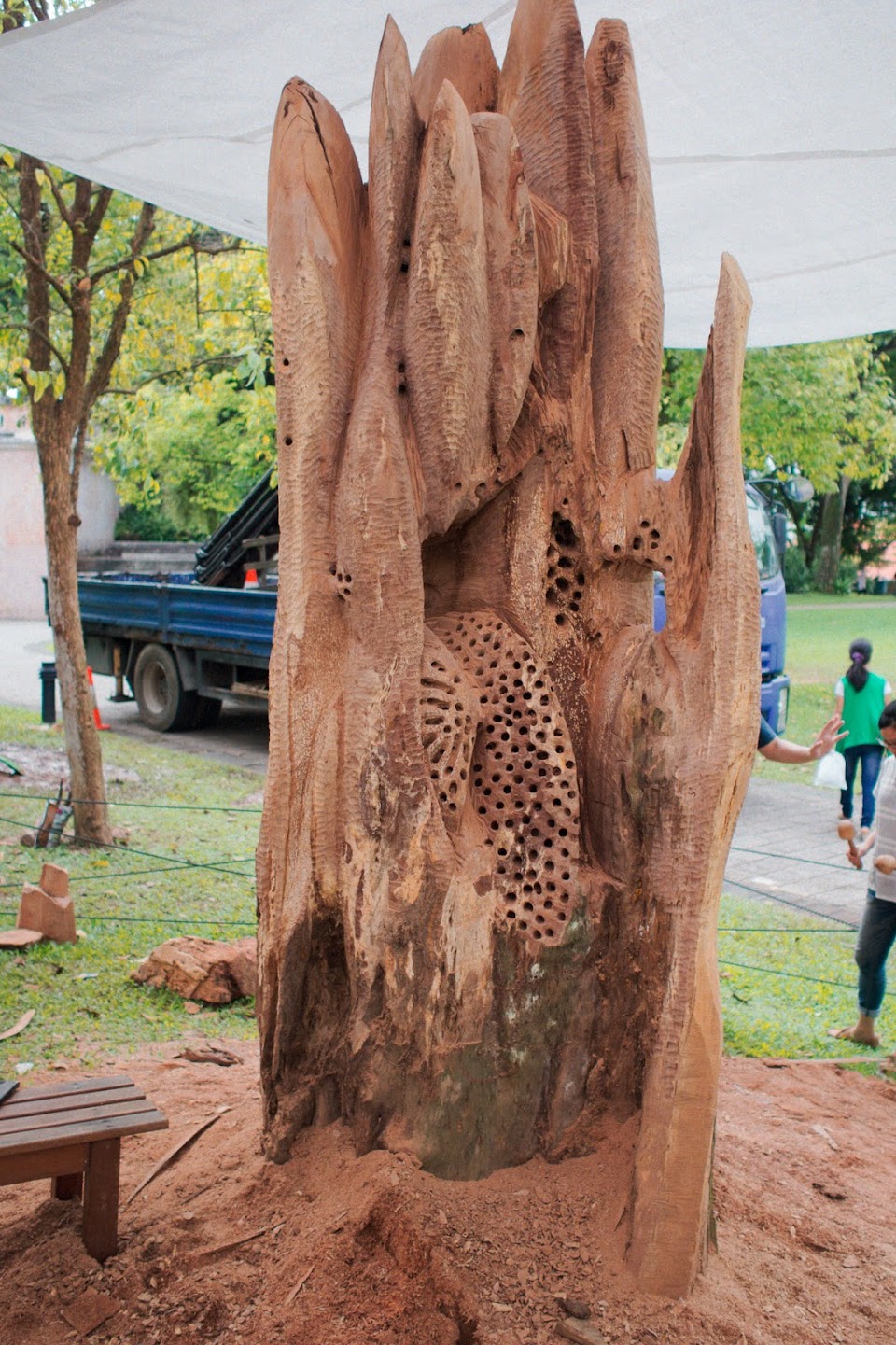 Wood Sculpture Symposium 2013