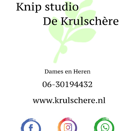 Knip Studio De Krulschère logo