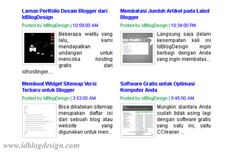 Post Snippet Blogger Post Snippet Blogger