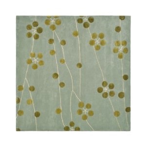  Soho Light Blue / Gold Contemporary Rug