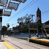 The Expo Park/USC station on the Expo Line LRT - so exciting that LA is getting trains to the West Side