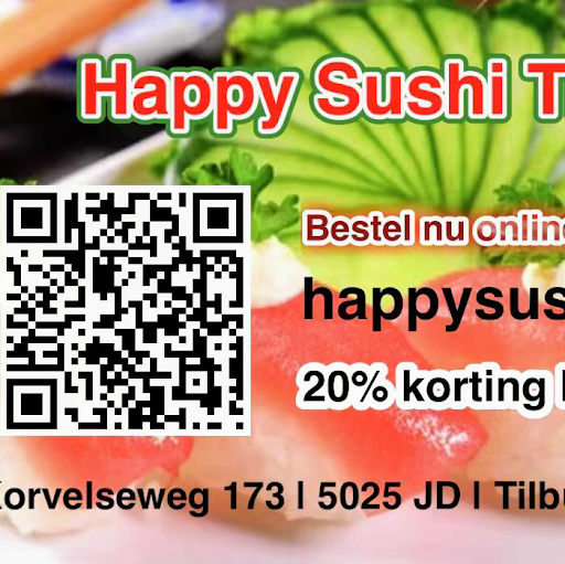 happy sushi tilburg logo