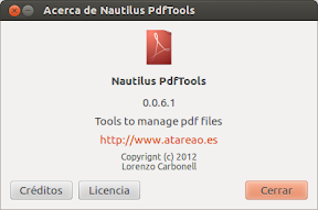 Extraer texto de un PDF en Ubuntu con Nautilus-PdfTools