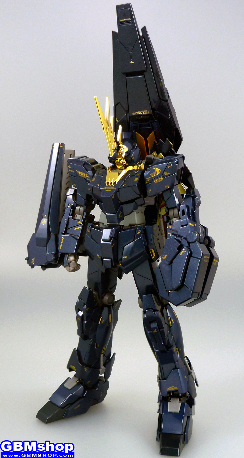 Gundam Fix Figuration METAL COMPOSITE #1011 RX-0 Unicorn Gundam 02 Banshee + Bandai 1/100 MG RX-0[N] Unicorn Gundam 02 Banshee Norn Full Armed Banshee