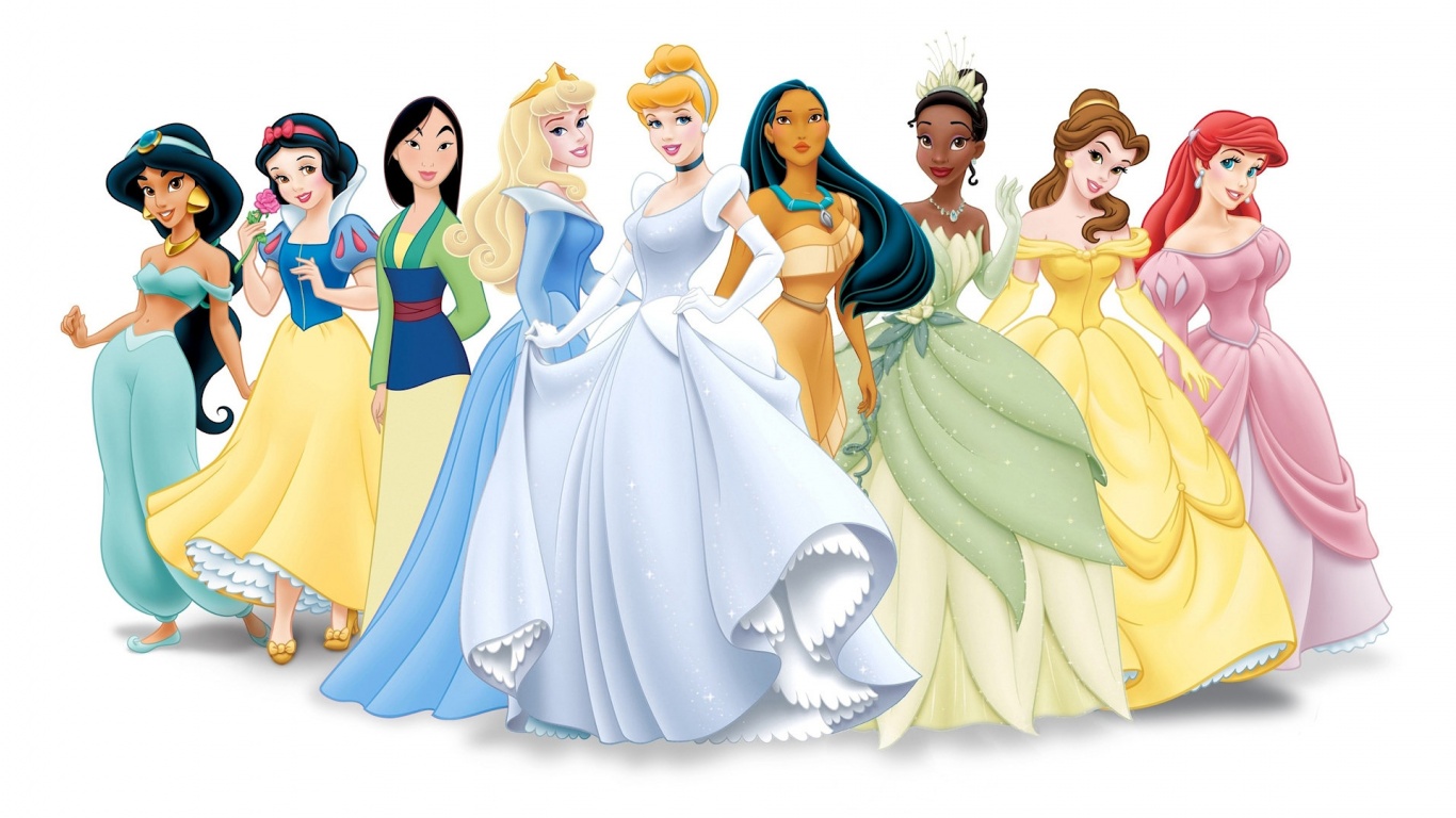 Cartoon Wallpaper  - Pagina 2 Disney_princess_wallpaper-1366x768
