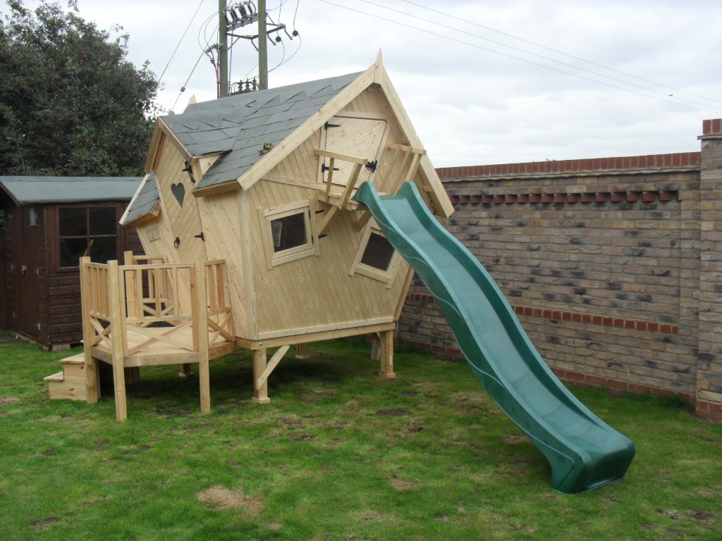 Crooked Playhouse Platform - Enchanted Creations ...