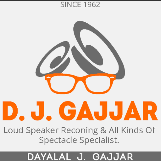 D J Gajjar (Optical Shop & Speaker Repairing), Hotel Rajdhani Chamber, Trikon Baug Dhebar Chowk, Malaviya Street, Lohana Para, Rajkot, Gujarat 360001, India, Optometrist_Shop, state GJ