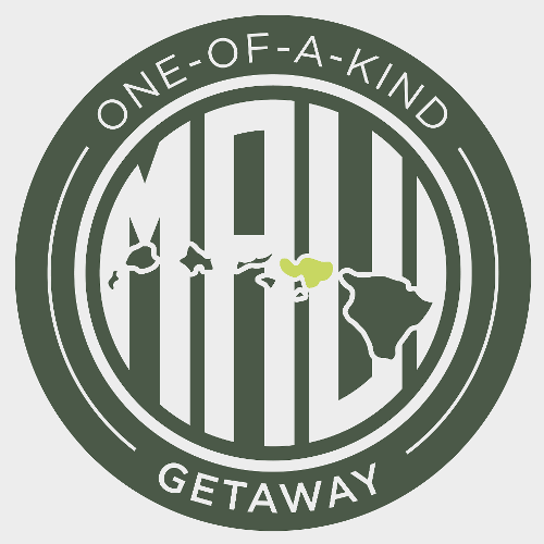 One-of-a-kind MAUI Getaway logo