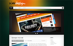 WebDesign Blogger Template Webdesign