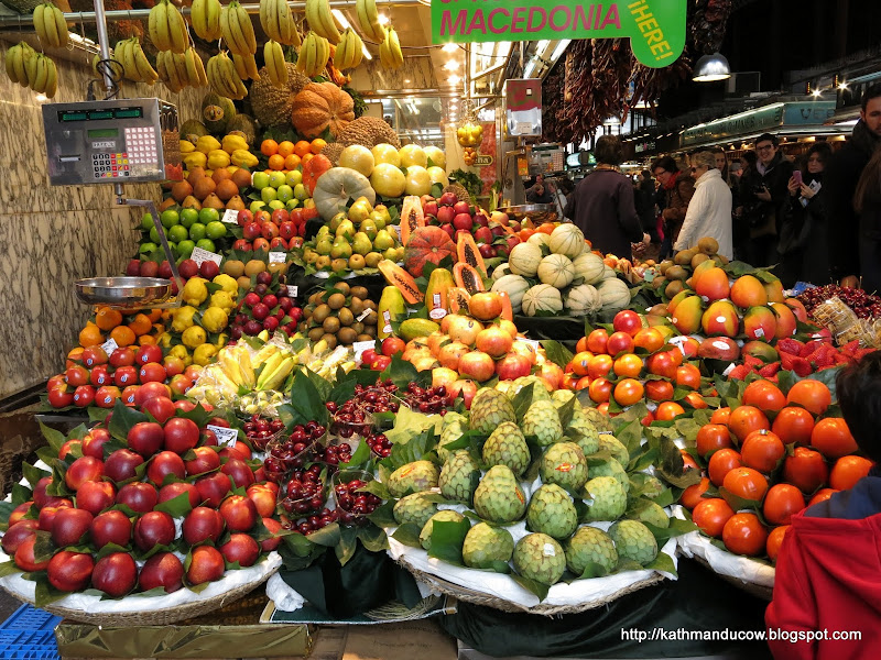 La Boqueria 菜市場