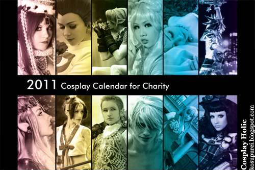 2011 cosplay calendar for charity